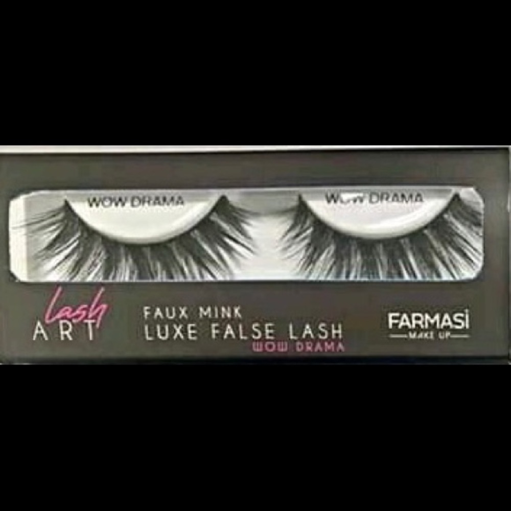 Luxe false lashes style wow drama